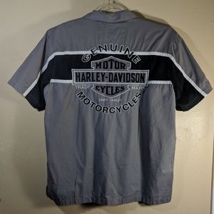 Harley Davidson Mens Size L Genuine Motor Shirts